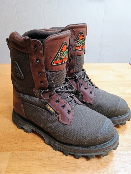 Rocky Other - Men's Brown Rocky Bear Claw 1000 Gram Thinsulate Gore-Tex Rugged Boots 11W